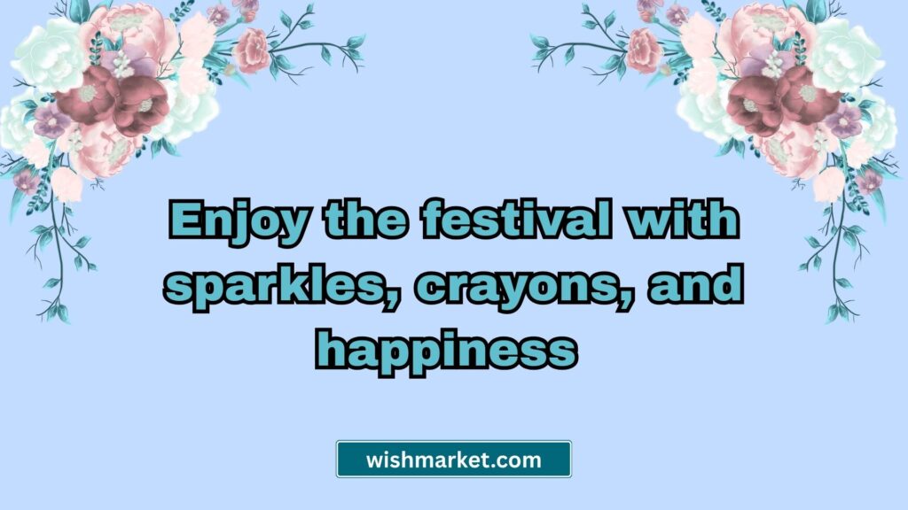 Diwali Rangoli Wishes for Kids