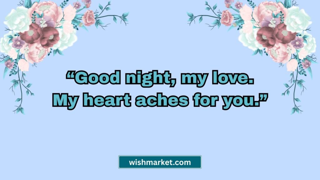 Emotional Good Night Quotes for Her