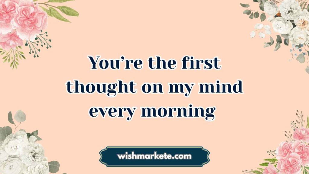 Good Morning Love Messages for Her