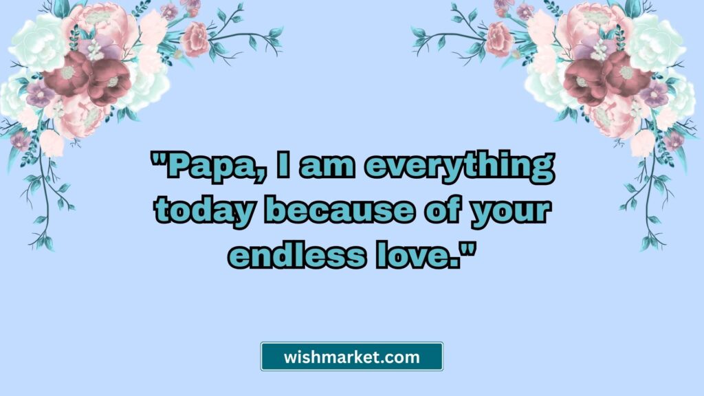 Heart Touching Birthday Quotes for Papa
