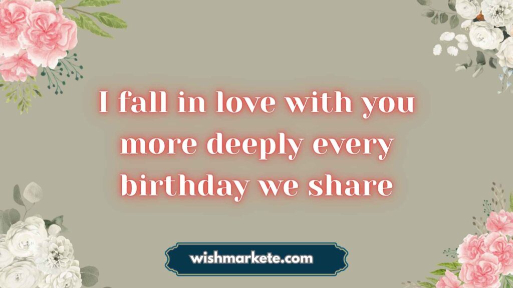 Romantic Birthday Quotes for Life Partner
