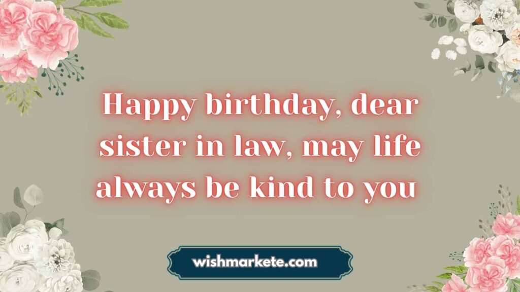 heart touching birthday wishes for sister-in-law